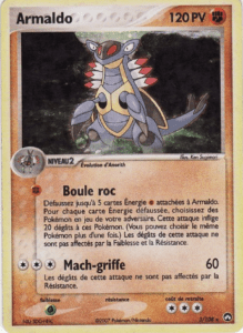 Carte Pokémon Armaldo 3/108 - EX Gardiens du Pouvoir
