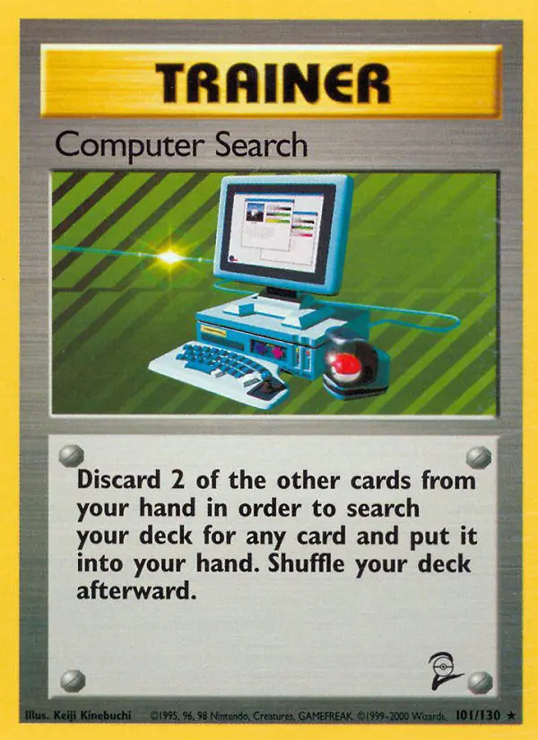 Computer Search - Base Set 2 - 101 - Rare