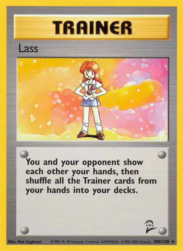Lass - Base Set 2 - 104 - Rare