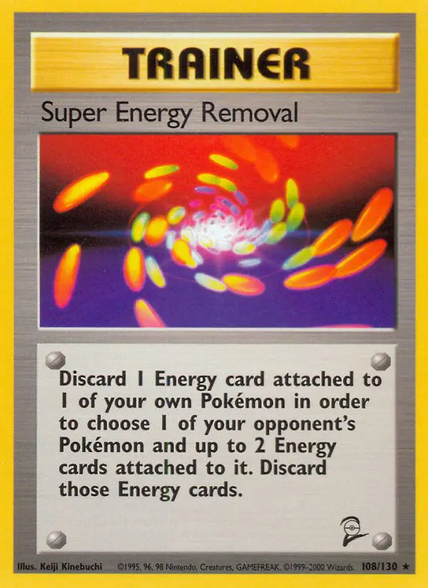 Super Energy Removal - Base Set 2 - 108 - Rare