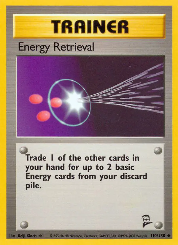 Energy Retrieval - Base Set 2 - 110 - Peu commune