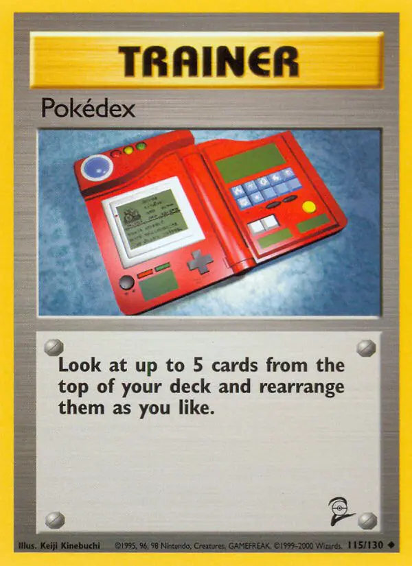 Pokedex - Base Set 2 - 115 - Peu commune