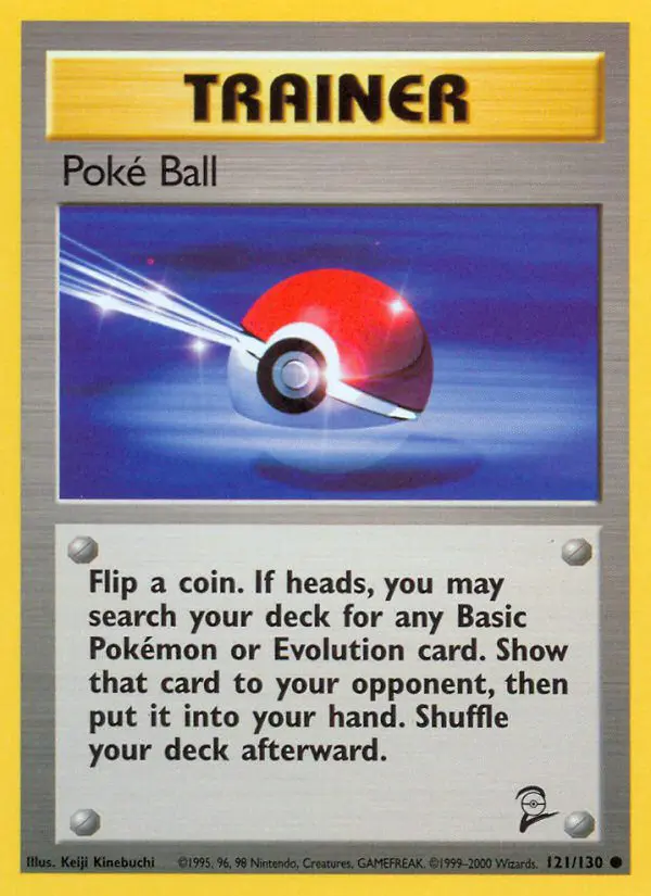 Poke Ball - Base Set 2 - 121 - Commune