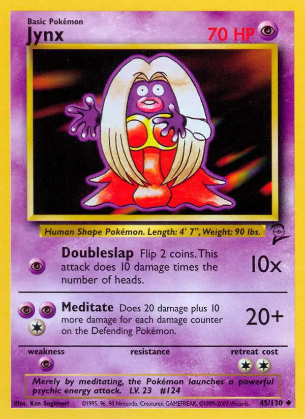 Jynx - Base Set 2 - 45 - Peu commune