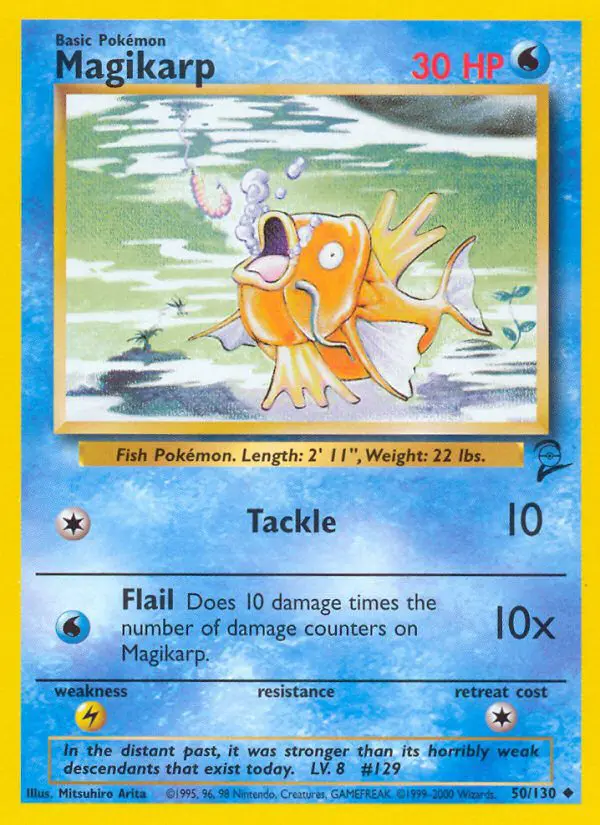 Magikarp - Base Set 2 - 50 - Peu commune