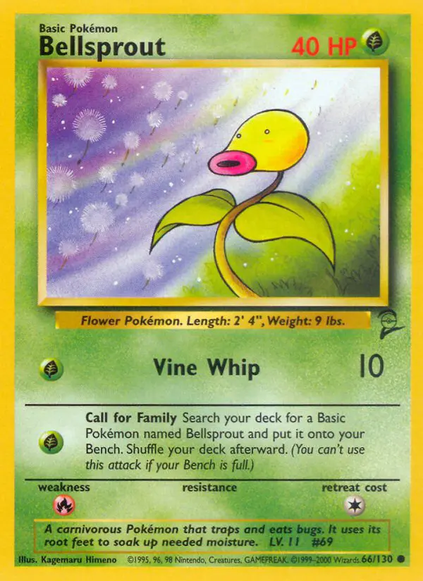 Bellsprout - Base Set 2 - 66 - Commune