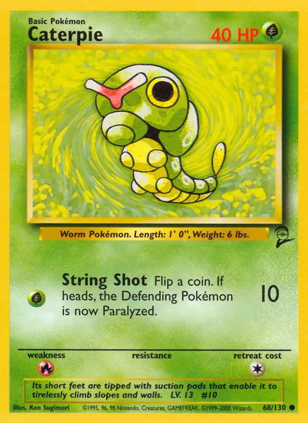 Caterpie - Base Set 2 - 68 - Commune
