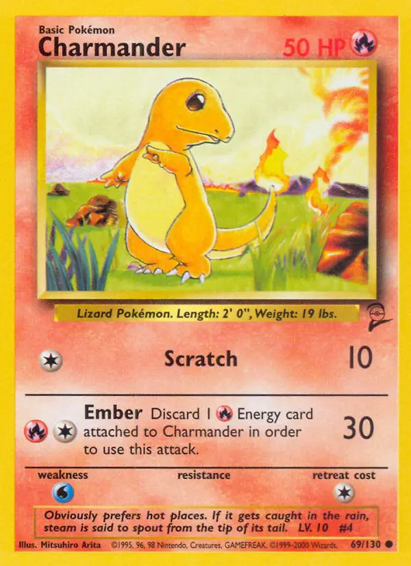 Charmander - Base Set 2 - 69 - Commune