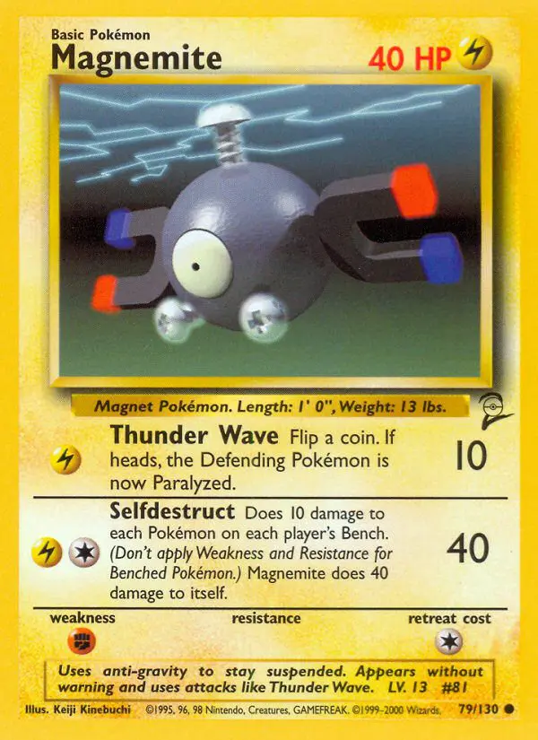 Magnemite - Base Set 2 - 79 - Commune