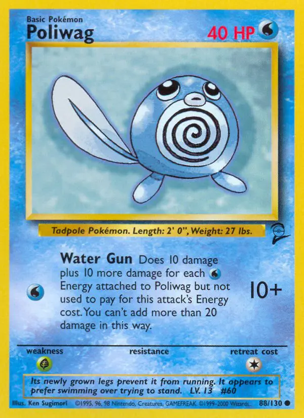 Poliwag - Base Set 2 - 88 - Commune