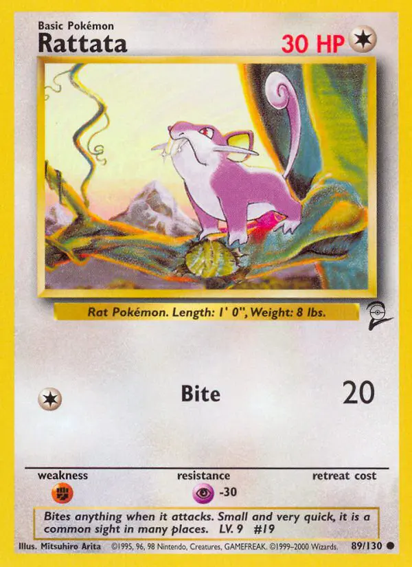 Rattata - Base Set 2 - 89 - Commune
