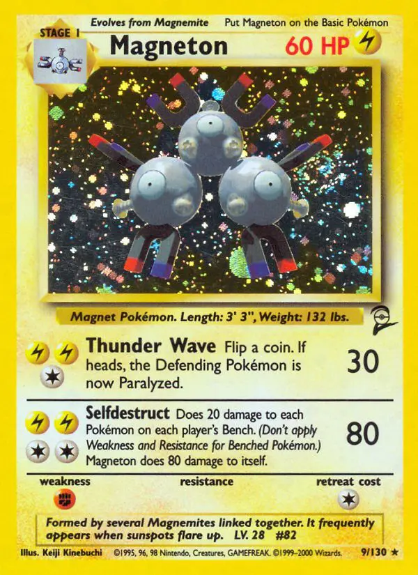 Magneton - Base Set 2 - 9 - Holographique rare