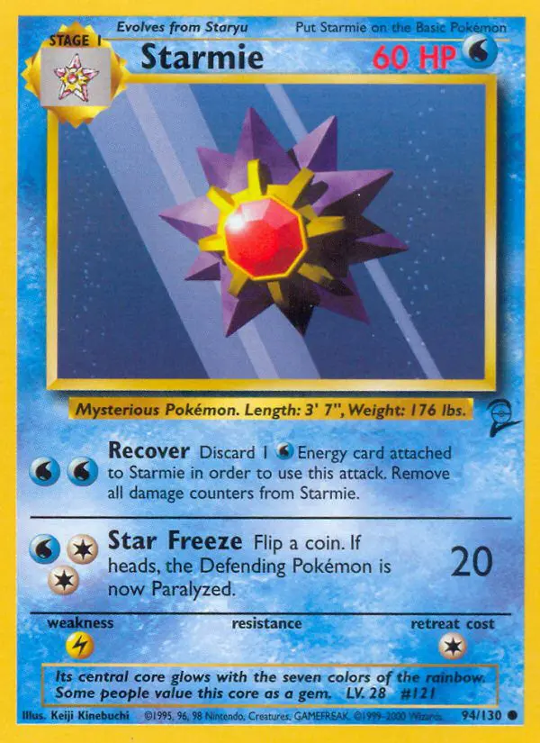Starmie - Base Set 2 - 94 - Commune