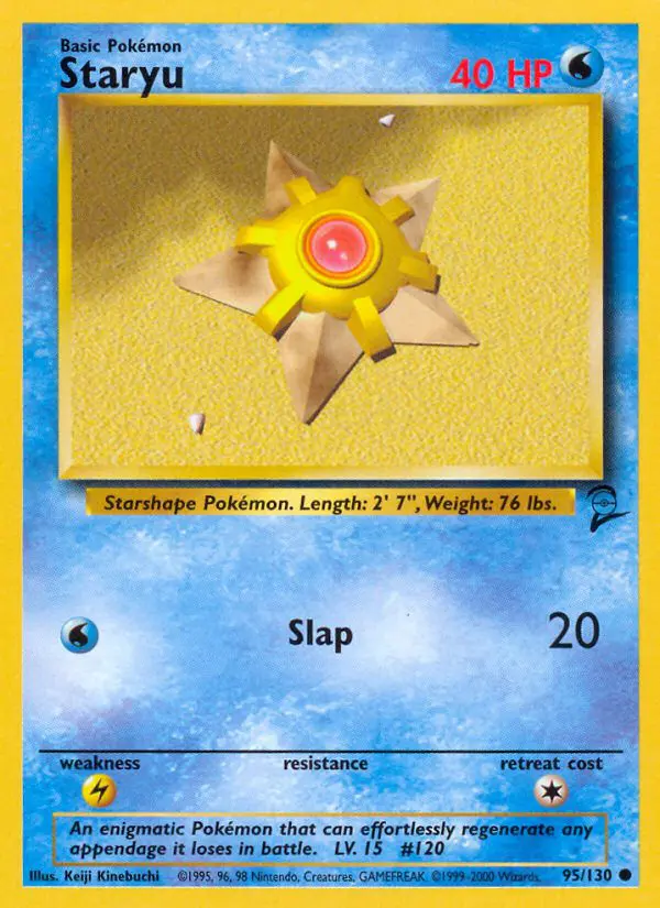Staryu - Base Set 2 - 95 - Commune