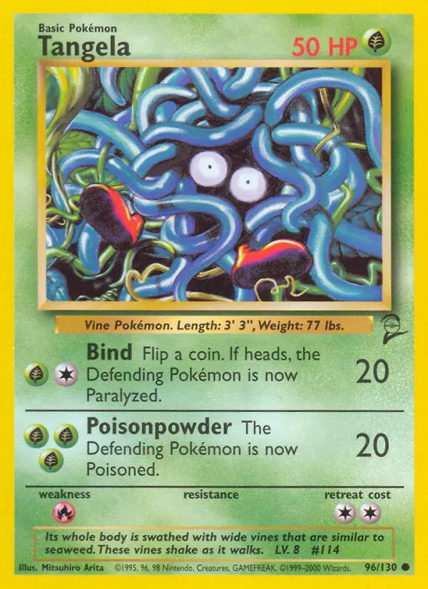 Tangela - Base Set 2 - 96 - Commune