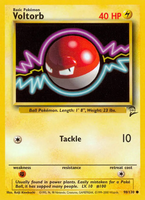 Voltorb - Base Set 2 - 98 - Commune