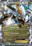 Black Kyurem EX - NB Legendary Treasures - 017 - Holographique rare EX