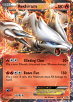 Reshiram EX - NB Legendary Treasures - 061 - Holographique rare EX