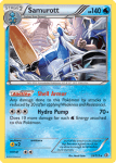 Samurott - NB Legendary Treasures - 071 - Holographique rare