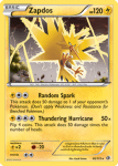 Zapdos - NB Legendary Treasures - 078 - Holographique rare