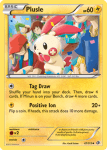 Plusle - NB Legendary Treasures - 079 - Peu commune