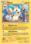 Minun - NB Legendary Treasures - 080 - Peu commune