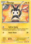 Emolga - NB Legendary Treasures - 081 - Peu commune