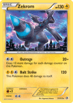 Zekrom - NB Legendary Treasures - 083 - Holographique rare