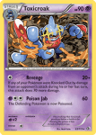 Toxicroak - NB Legendary Treasures - 095 - Rare