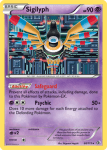 Sigilyph - NB Legendary Treasures - 098 - Holographique rare