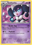 Gothorita - NB Legendary Treasures - 071 - Peu commune