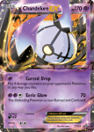 Chandelure EX - NB Legendary Treasures - 077 - Holographique rare EX