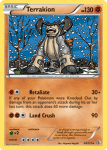 Terrakion - NB Legendary Treasures - 001 - Holographique rare