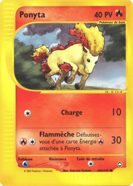 Ponyta -  - 102 - Commune