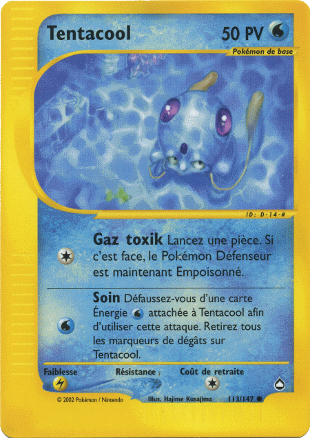 Tentacool -  - 113 - Commune