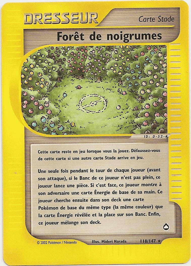 Forêt de noigrumes -  - 118 - Rare