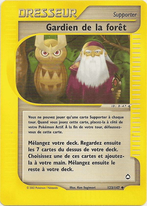 Gardien de la forêt -  - 123 - Peu commune