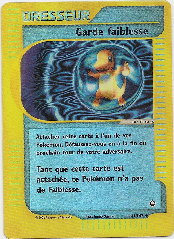 Garde faiblesse -  - 141 - Peu commune