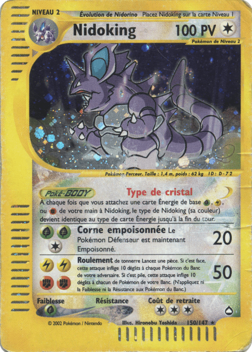 Nidoking -  - 150 - Holographique