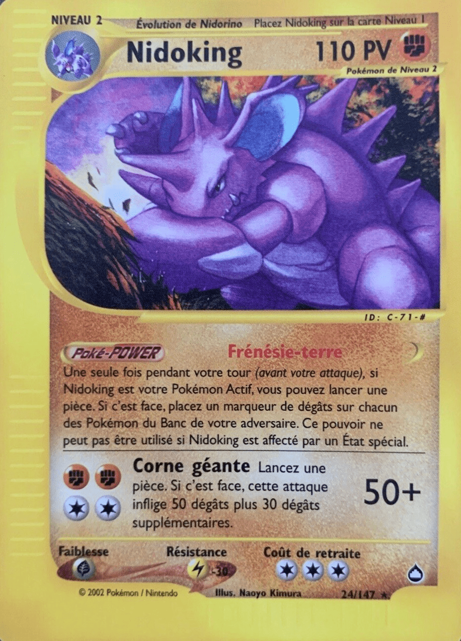 Nidoking -  - 024 - Rare