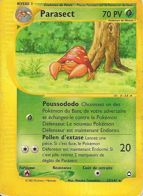 Parasect -  - 027 - Rare