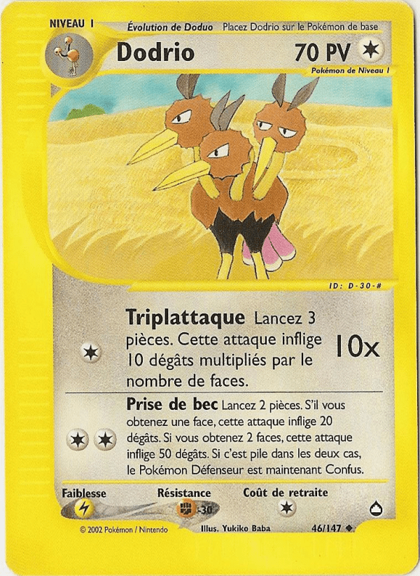 Dodrio -  - 046 - Peu commune