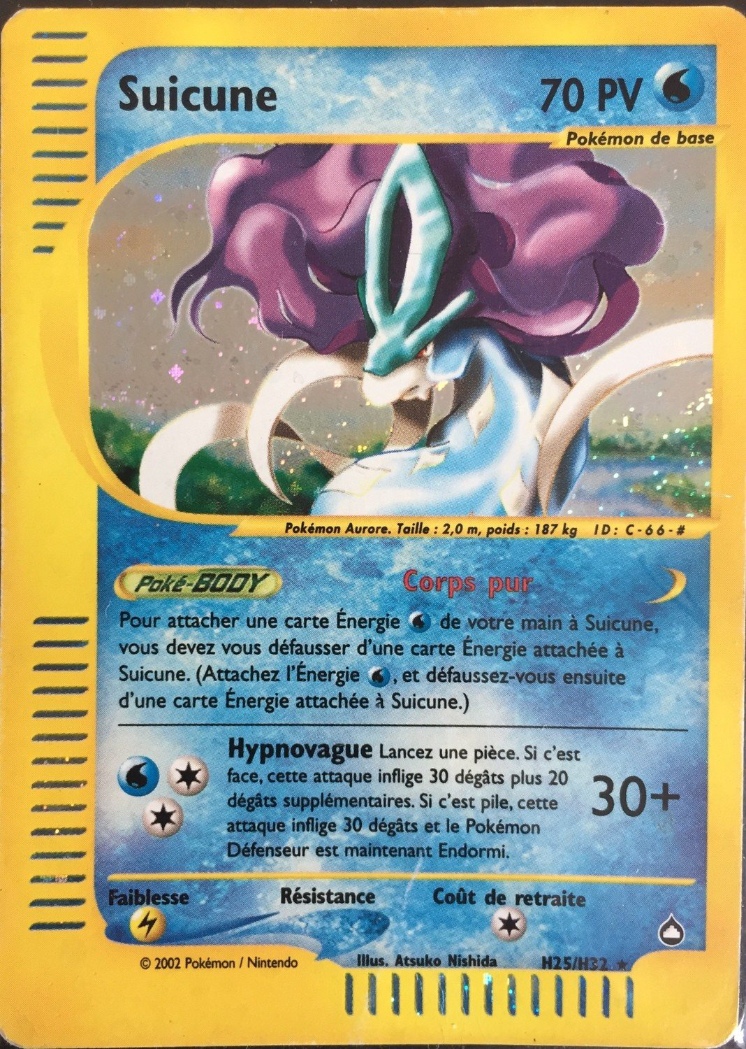 Suicune -  - H25 - Holographique