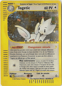Togetic -  - H27 - Holographique