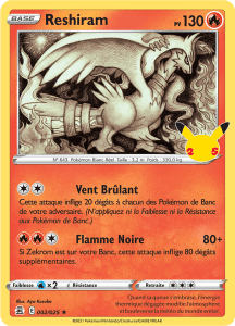 Reshiram - Célébrations - 002 - Rare