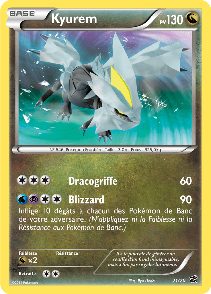 Kyurem - Coffre des Dragons - 021 - Secret rare