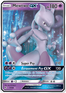Mewtwo GX - Destinées Occultes - 031 - Holographique rare GX