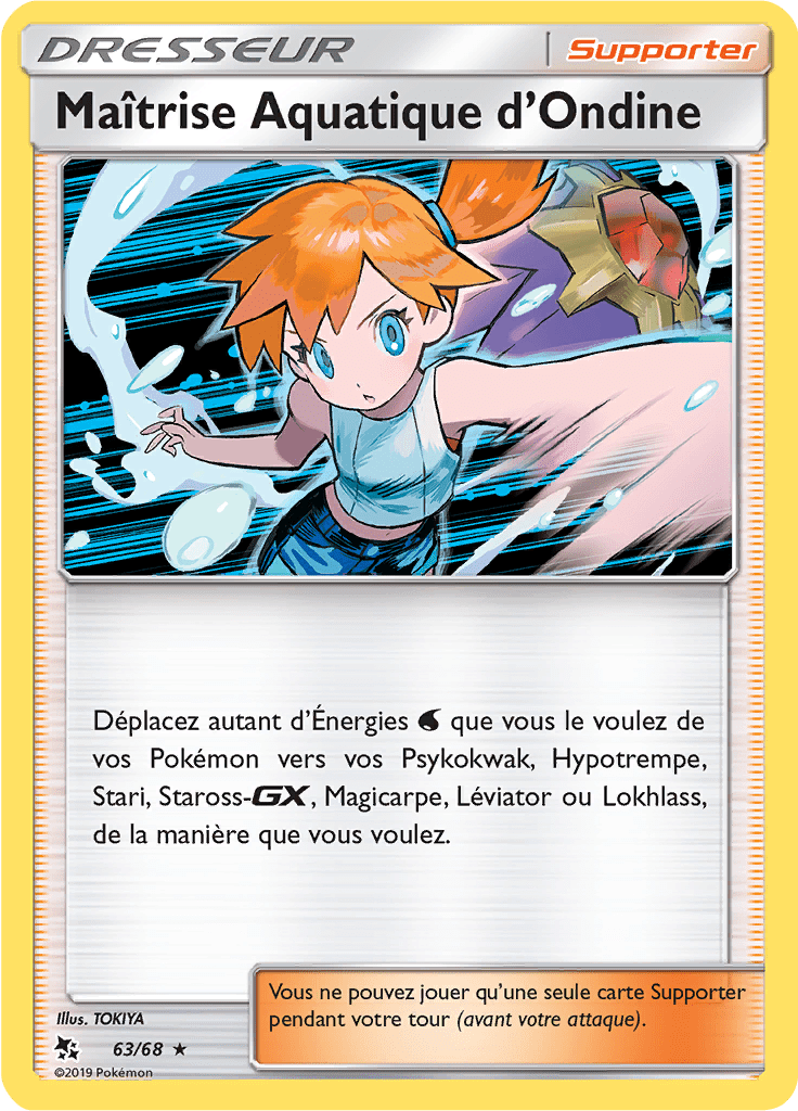 Maîtrise Aquatique d'Ondine - Destinées Occultes - 063 - Holographique rare