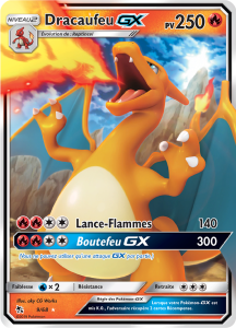 Dracaufeu GX - Destinées Occultes - 009 - Holographique rare GX
