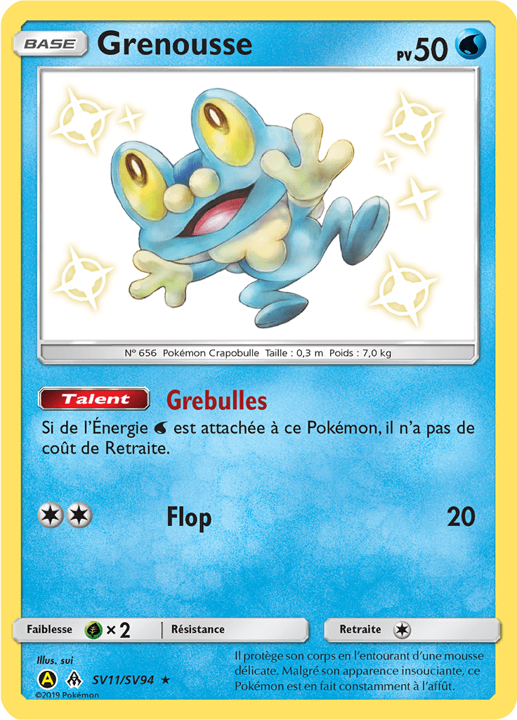 Grenousse - Destinées Occultes - SV11 - Chromatique rare
